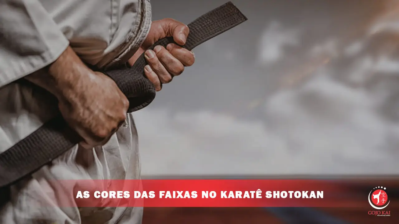 As cores das faixas no Karatê Shotokan